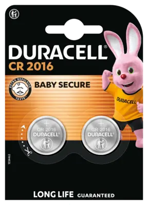 pdp-image-Duracell 2016 Lithium-knoopcelbatterijen CR2016