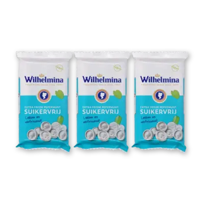pdp-image-Wilhelmina Pepermunt suikervrij 3-pack