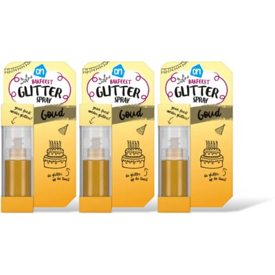 pdp-image-AH Bakfeest glitterspray goud 3-pack