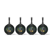 AH Wok easy chef 28cm 4-pack
