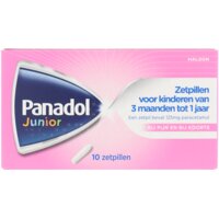 Een afbeelding van Panadol Junior 125mg zetpillen