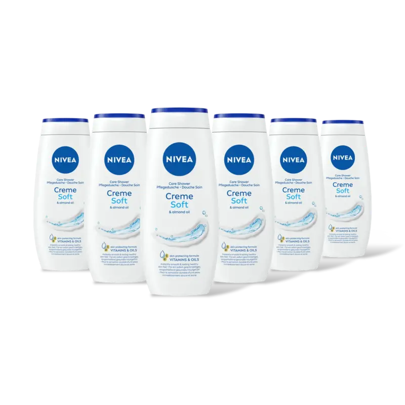 NIVEA Creme soft douchecreme 6-pack