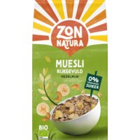 Een afbeelding van Zonnatura Muesli rijkgevuld