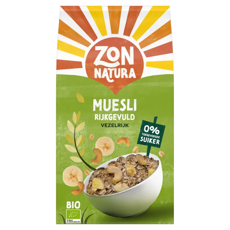 Zonnatura Muesli rijkgevuld