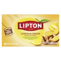 Lipton Lemon & ginger herbal tea