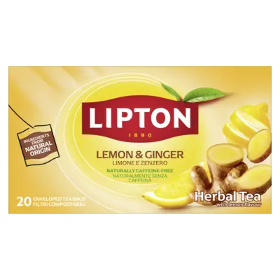 pdp-image-Lipton Lemon & ginger herbal tea