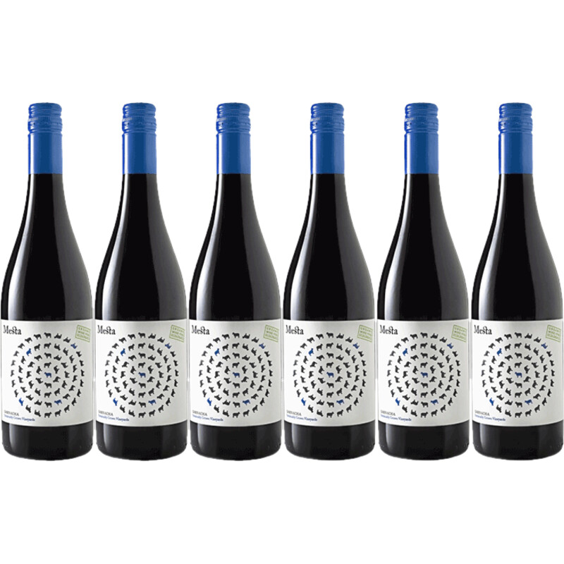 Een afbeelding van Mesta Garnacha organic wine 6 flessen