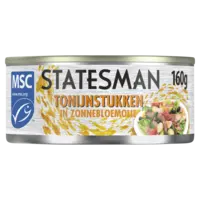 Statesman Tonijn stukken in zonnebloemolie