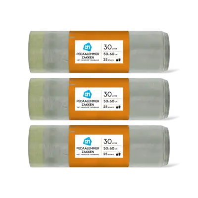 pdp-image-AH Pedaalemmerzakken met trekband 30L 3pack