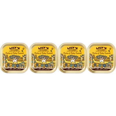 pdp-image-Lily's Kitchen Kip en kalkoen casserole 4-pack
