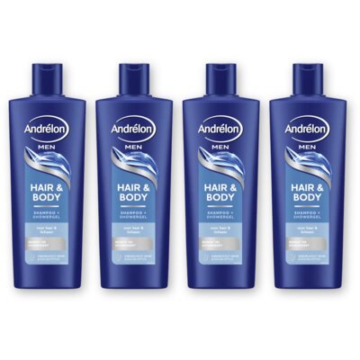pdp-image-Andrélon Men hair & body shampoo 4-pack