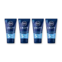 NIVEA Men craft styling matte gel 4-pack