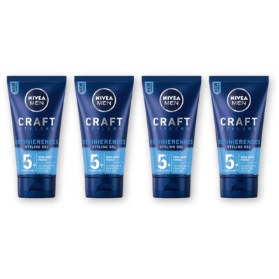 pdp-image-NIVEA Men craft styling matte gel 4-pack