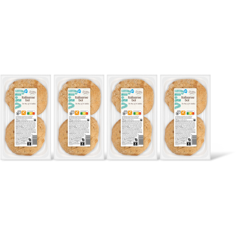 AH Glutenvrij Italiaanse bol 4-pack