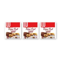 LU Time out koekrepen choco chip 3-pack