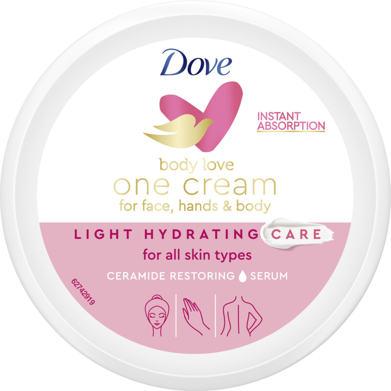 Een afbeelding van Dove Total moisture light hydration cream