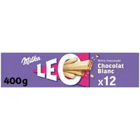 Milka Leo witte chocolade bel