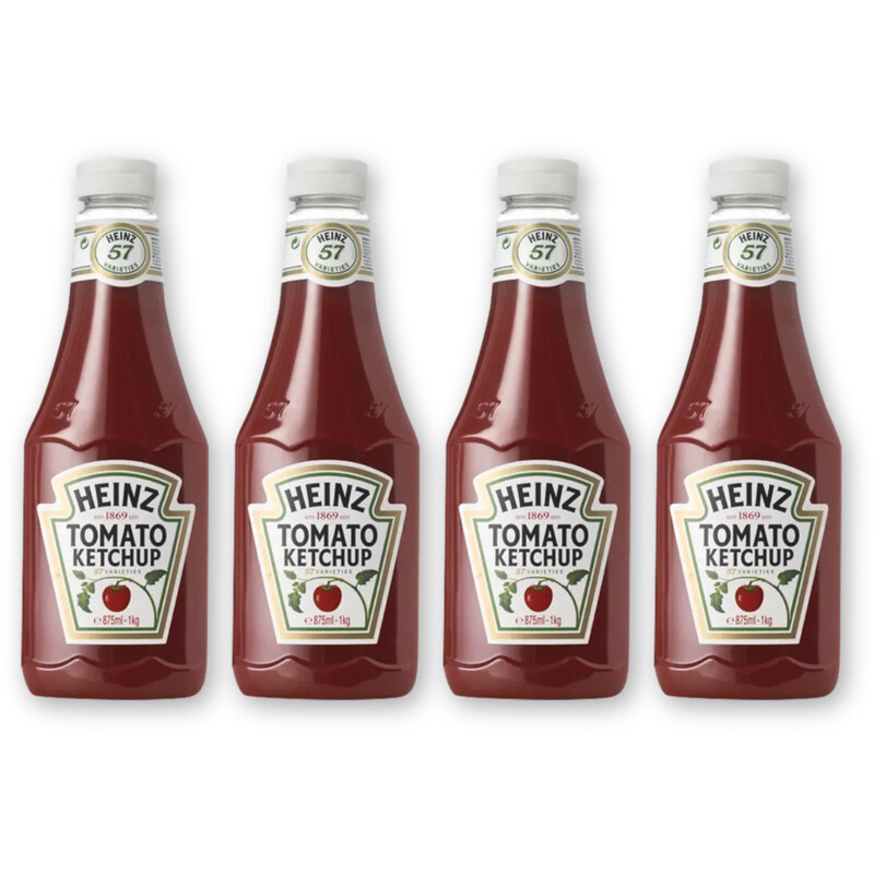Heinz Tomato ketchup 4-pack