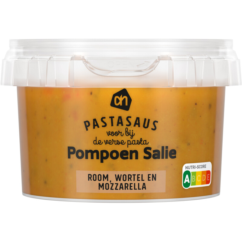 Een afbeelding van AH Pastasaus pompoen salie