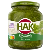 Hak Spinazie met room