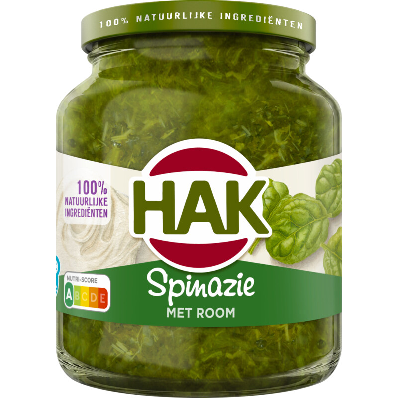 Een afbeelding van Hak Spinazie met room