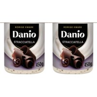 Danio Romige kwark stracciatella 2-pack