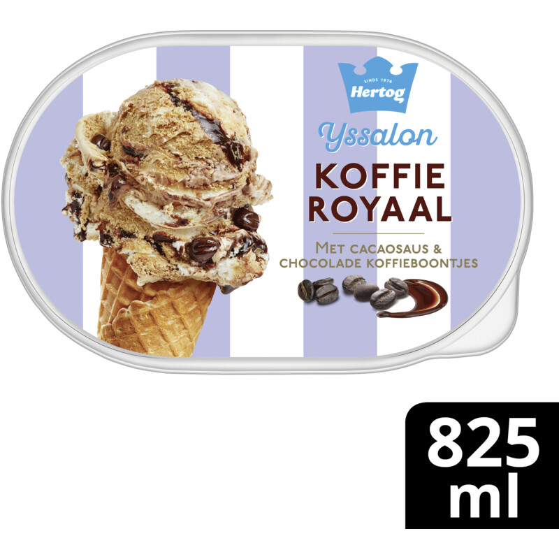 Een afbeelding van Hertog Ijssalon koffie royaal