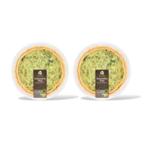 AH Quiche kip pesto spinazie 2-pack