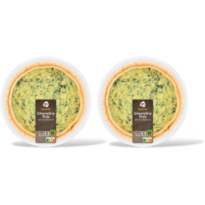 AH Quiche kip pesto spinazie 2-pack