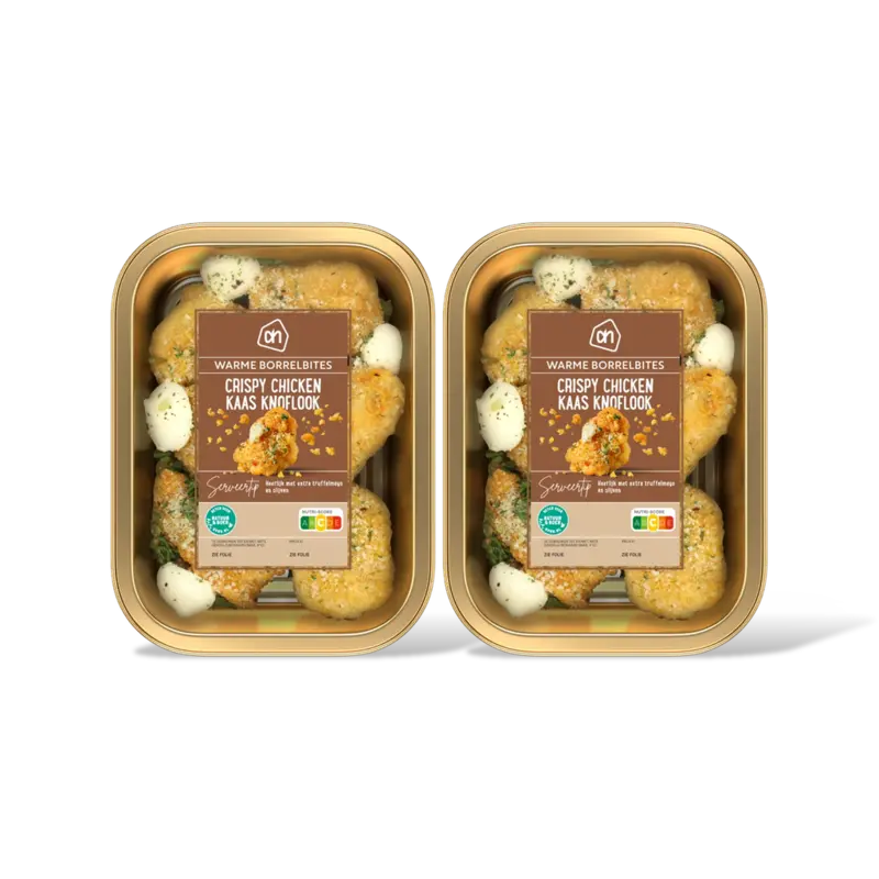Crispy chicken kaas knoflook 2-pack