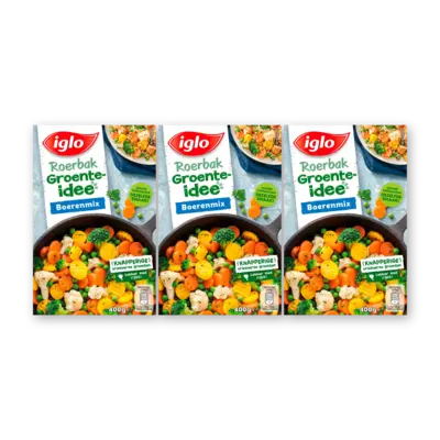 pdp-image-Iglo Roerbak groente idee boerenmix 3-pack