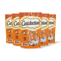 Catisfactions Kattensnack kip 5-pack
