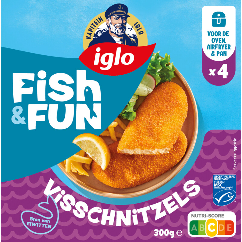 Een afbeelding van Iglo Visschnitzels