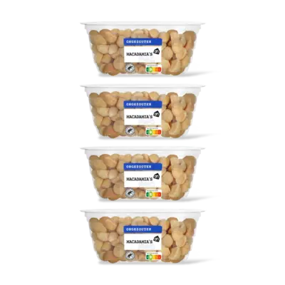pdp-image-AH Ongezouten macadamia's geroosterd 4-pack