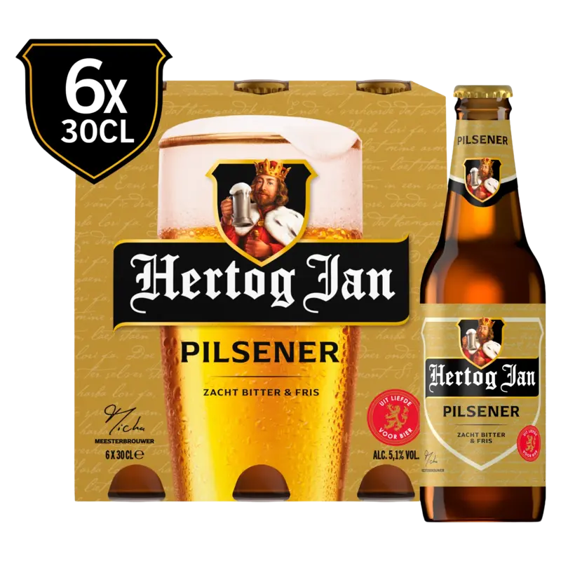 Pilsener bier 6-pack