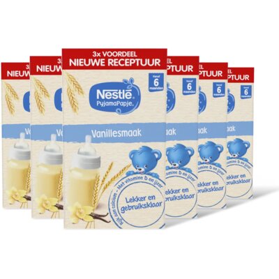 pdp-image-Nestlé Pyjamapapje vanille 6m+ 3x voordeel 6pck