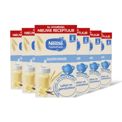 pdp-image-Nestlé Pyjamapapje vanille 6m+ 3x voordeel 6pck