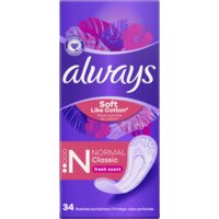 Een afbeelding van Always Daily soft cotton normal inlegkruisjes