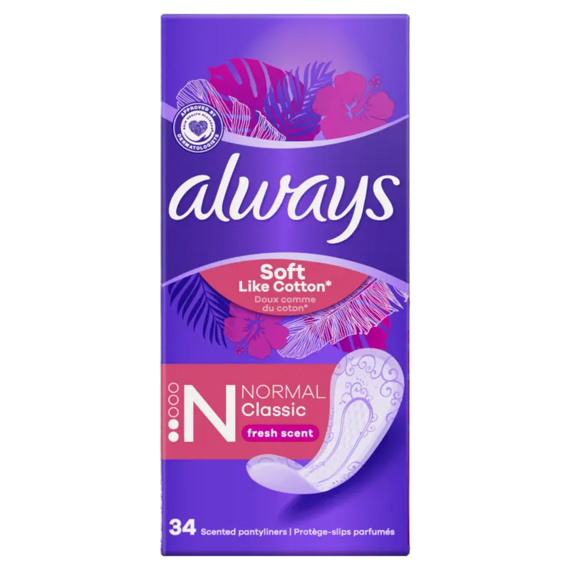 Daily soft cotton normal inlegkruisjes