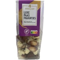 Een afbeelding van AH Excellent Luxe paasfiguurtjes praliné en vanille