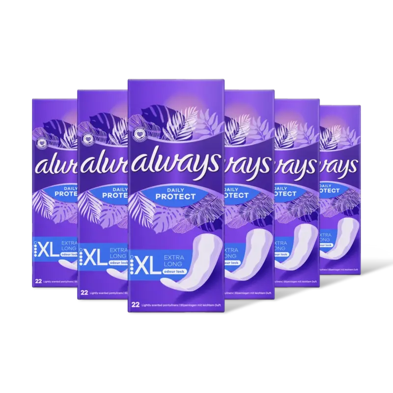 Daily prot extra long inlegkruisjes 6pck