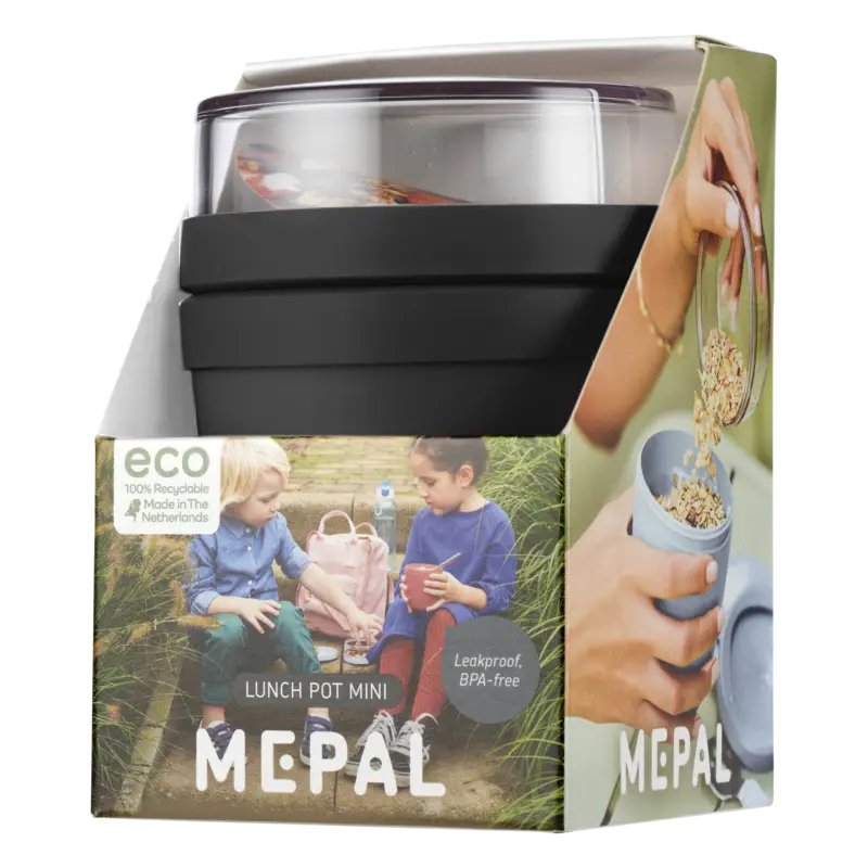Mepal Lunchpot ellipse mini nordic black