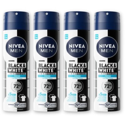 pdp-image-NIVEA Men black & white fresh deo spray 4-pack