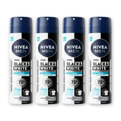 pdp-image-NIVEA Men black & white fresh deo spray 4-pack