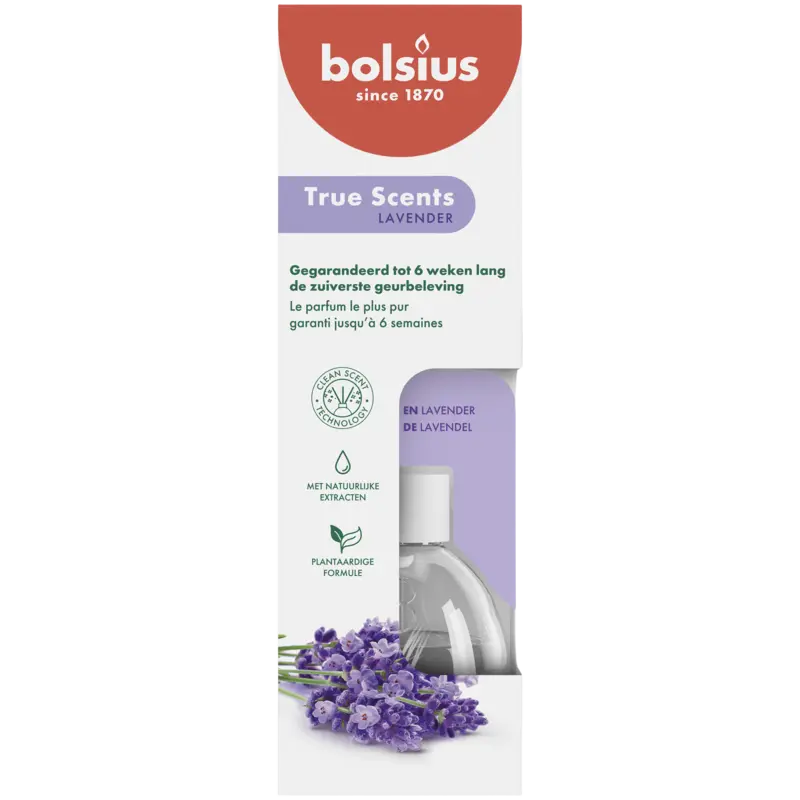 Bolsius Geurverspreider true scents lavender