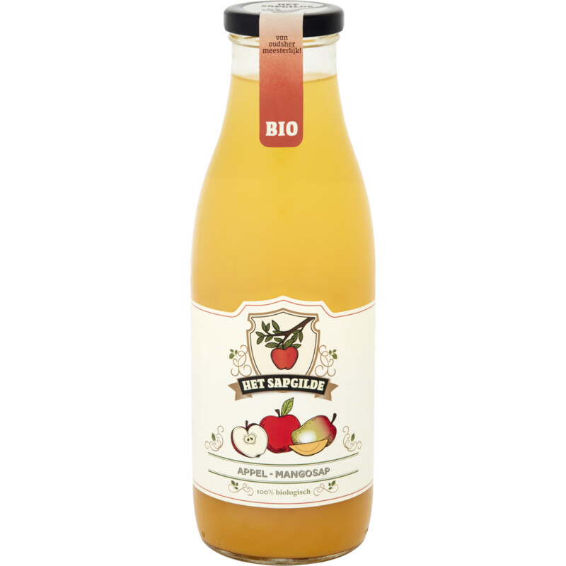 Een afbeelding van Het sapgilde Appel - mangosap bio