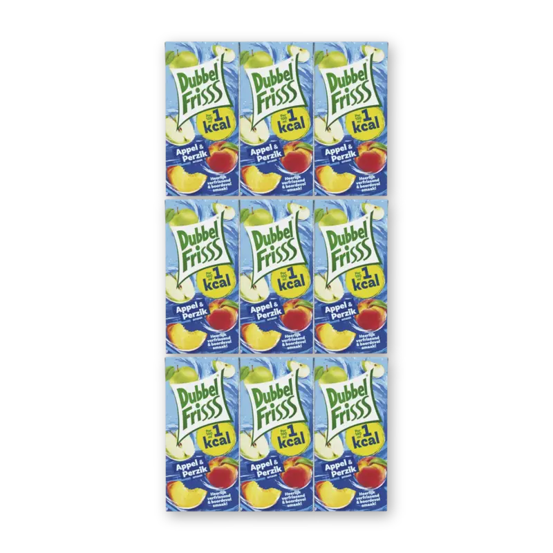 Appel & perzik 18-pack
