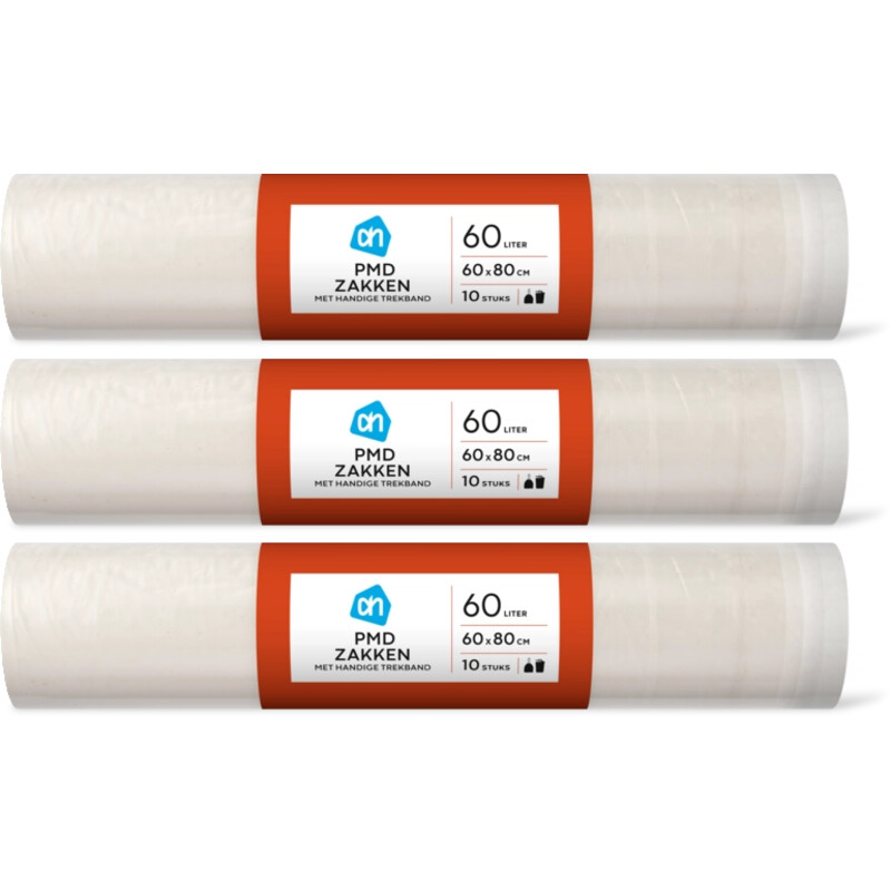 AH Trekbandzak pmd 60 liter 3-pack