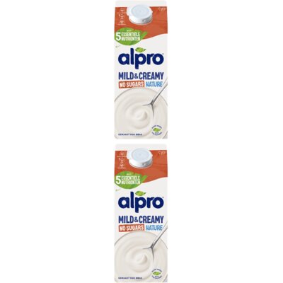 pdp-image-Alpro Mild & creamy zonder suikers 2-pack