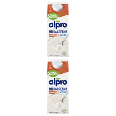 pdp-image-Alpro Mild & creamy zonder suikers 2-pack